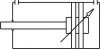 RDM 25/125. ISO 6432 körprofil henger - állítható véghelyzet-csillapítással
