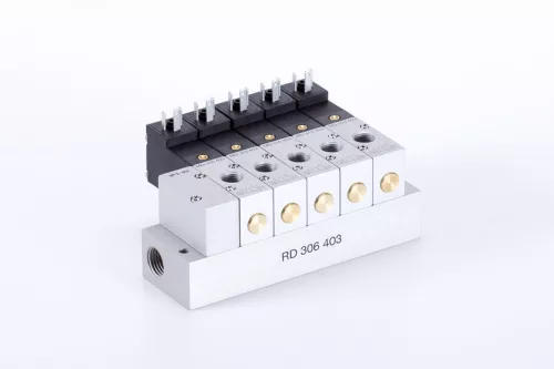 RD 312 403. Alaplap az M(O)D 310 403 és M(O)D 310 463 szelepekhez - 12-helyes