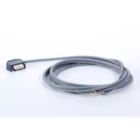   ST40 W14. Elektromos, multipólusú csatlakozó, könyök kivitel - 14 helyig - 3 m kábellel