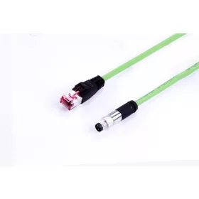   ST EC M12DM-RJ45-5M. Terepi busz M12DM-RJ45 összekötő kábel - 5m