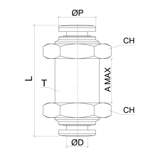 TQ-MCB-8. Push-In falonátvezető