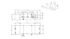 VTB 510 503. Pneumatikus vezérlésű 5/2-es monostabil szelep - alaplapos - G 1/8"