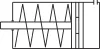 ZEF 80/10. ISO 21287 kompakt henger - külső menettel